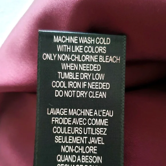 MAX & CLEO Burgundy Satin Strappy Bodycon Sleeveless Knee Length Dress--EUC--8 - Picture 14 of 16